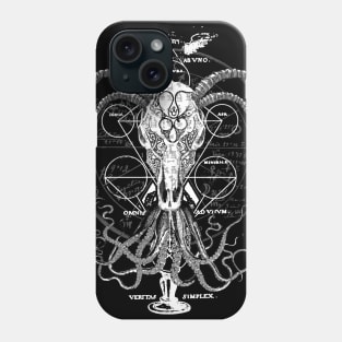 Golden Pentacle of the Serpent Crown Phone Case