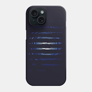 Blue Traces Phone Case