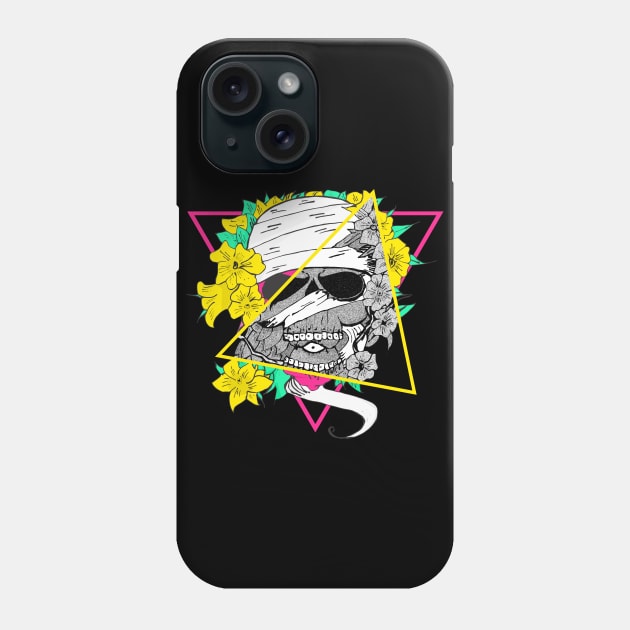 SKULL OF ROSE Phone Case by onora