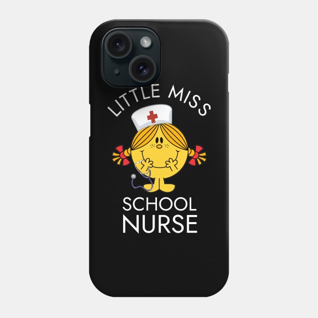Little Miss School Nurse Lil Ms. Registered School Nurse Phone Case by Duds4Fun