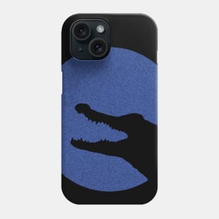 Minimalist Alligator Moon Phone Case