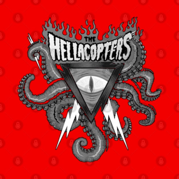 The Hellacopters - In the sign of the octopus by CosmicAngerDesign