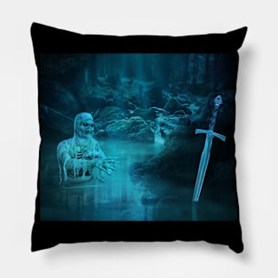 Zombie Skeleton King Author Sword Pillow
