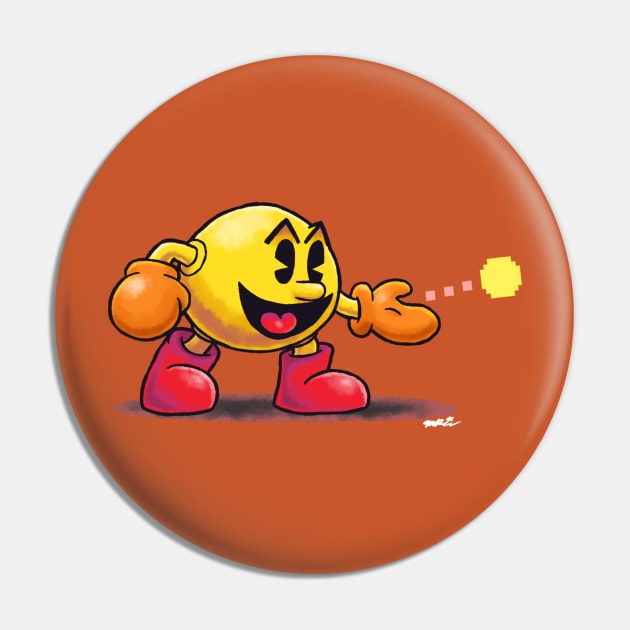 PAC-MAN {Paper Jam} Pin by Mast3r_Rainb0w