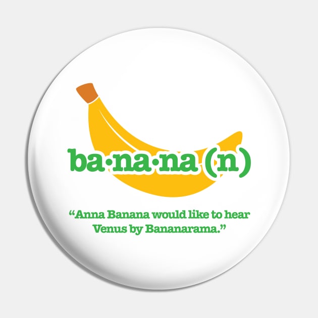 Psych - Banana Pin by erinpriest