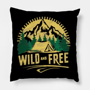 Wild and Free Camping Hiking Pillow