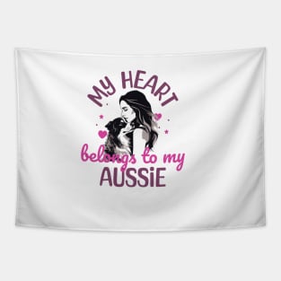 Aussie Mom Tapestry