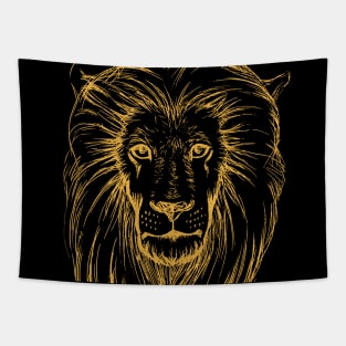 King Lion Art Tapestry