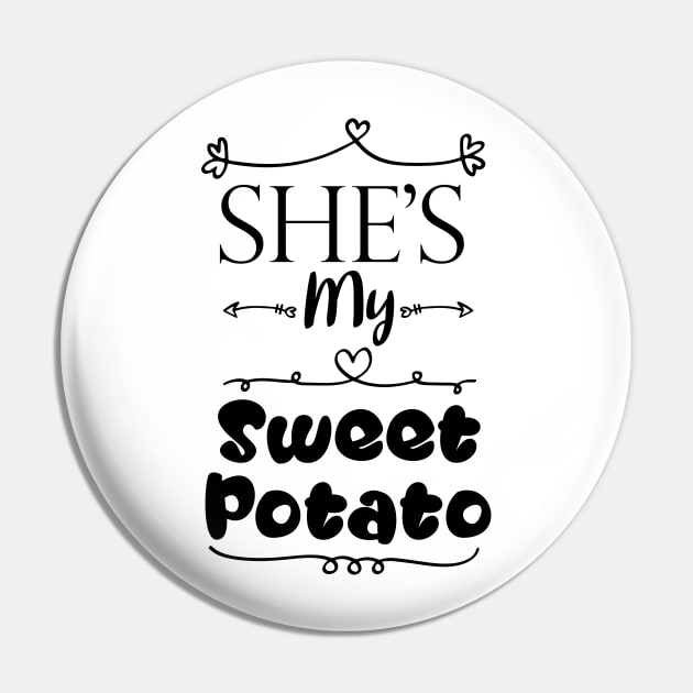 She's My Sweet Potato Pin by kirayuwi