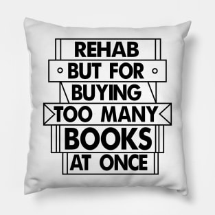 Books Rehab Pillow