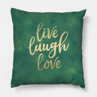 Live Laugh Love Pillow