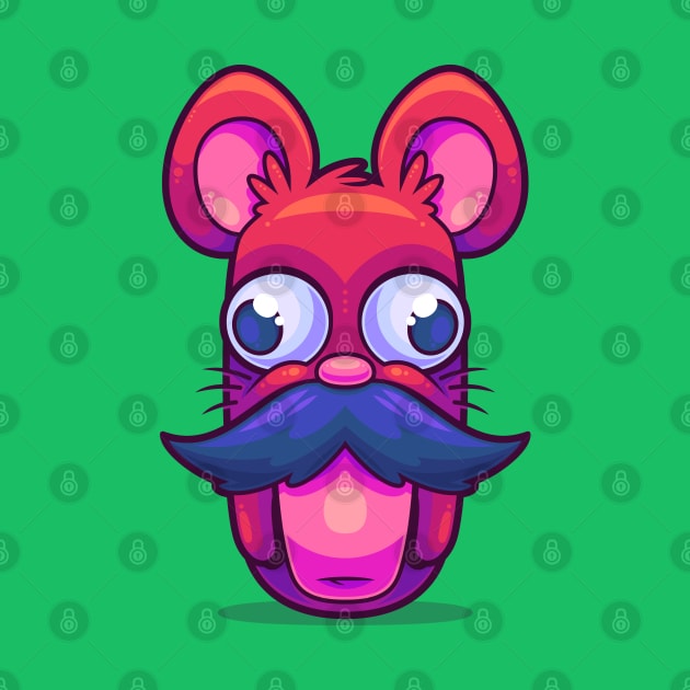 Mouse-stache by ArtisticDyslexia