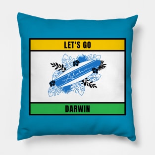 LET´S GO DARWIN Pillow