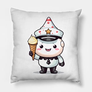 kawaii ice cream cone junk food T-Shirt cute  funny Pillow