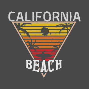 Beach happiness in California T-Shirt