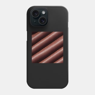 Brown Imitation leather with stitching, natural and ecological leather print #17 Phone Case