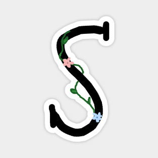 "S" Initial Magnet