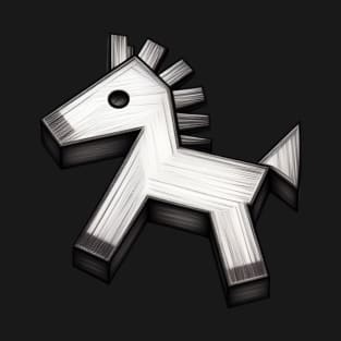 Wooden Horse Toy T-Shirt