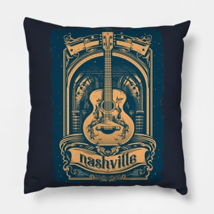 Nashville Music Pillow