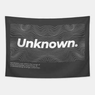 Unknown typography Tapestry