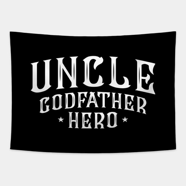 Uncle Godfather Hero Tapestry by monolusi