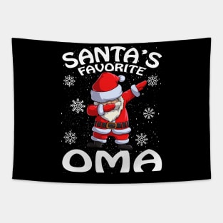 Santas Favorite Oma Christmas Tapestry