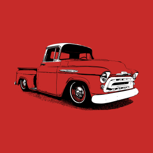 1957 Chevy 3100 - monochrome T-Shirt