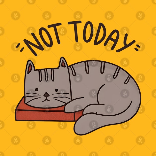 Not today cat by NomiCrafts