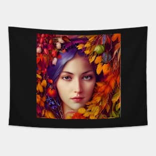 Autumn Goddess #1 Tapestry