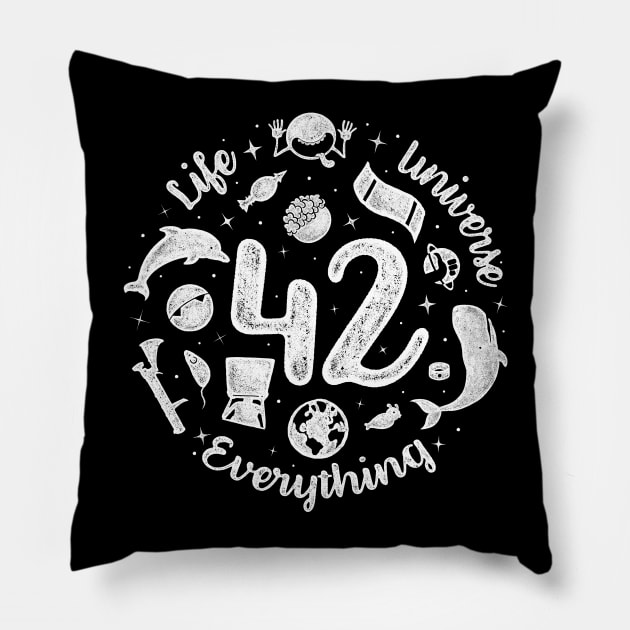 42 Pillow by LiRoVi