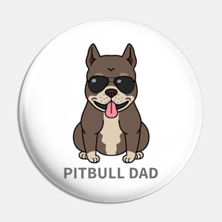 Cool Dog - Pitbull Dad Pin