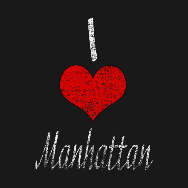 Vintage I Heart Manhattan by Eric03091978