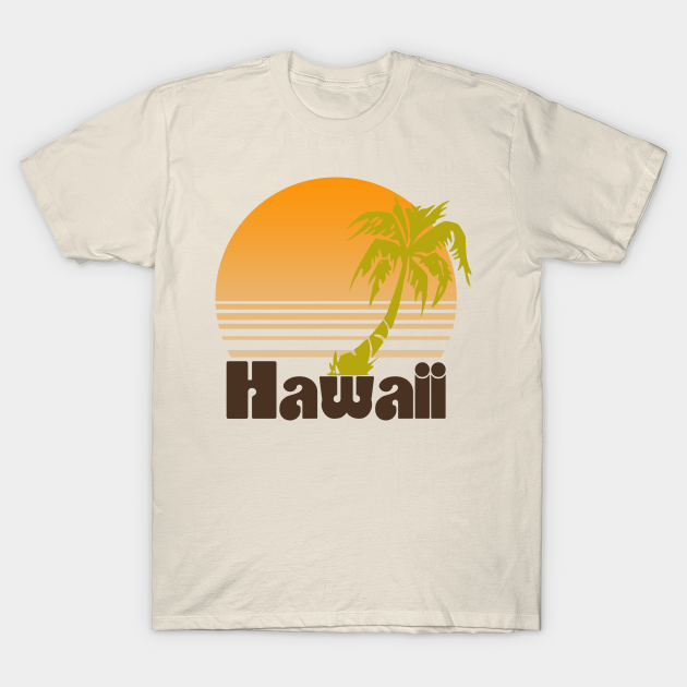 Hawaii vintage - Retro Hawaii - T-Shirt | TeePublic