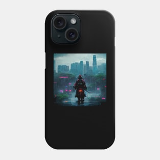 Downpour - Cyberpunk Samurai Phone Case