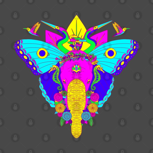 Psychedelic Animals by SH_Designs