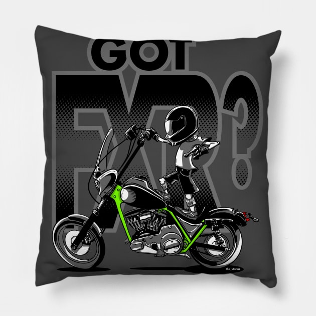 GOT FXR ? Pillow by the_vtwins