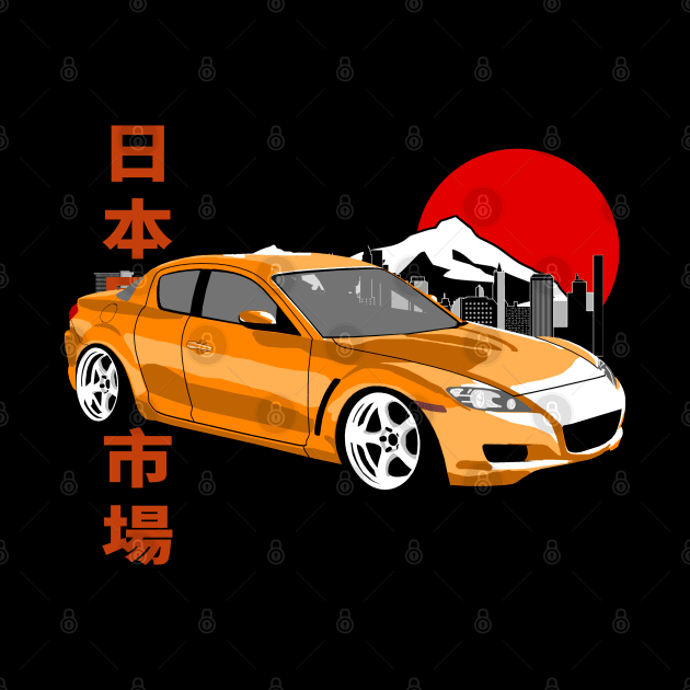 Mazda RX-8 JDM Style by Rebellion Store