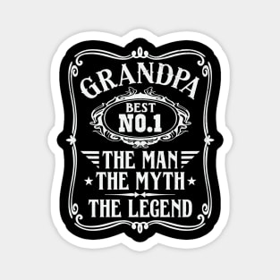 Grandpa best no 1 Magnet