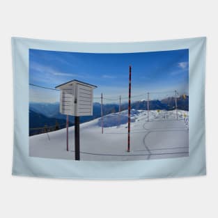 Weather Station on Monte Lussari Tapestry