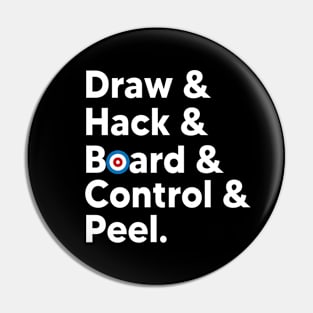 Curling meme draw hack board control peel funny curling Pin