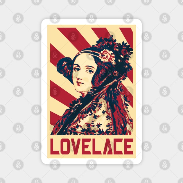 Ada Lovelace Magnet by Nerd_art