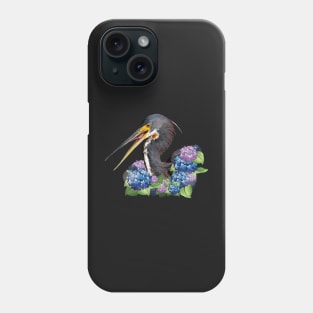 Tricolor Egret Phone Case