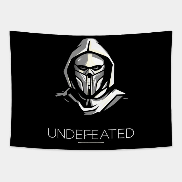 Pro Gamer Undefeated Design Tapestry by New East 