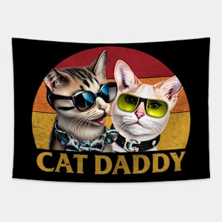 Cat Daddy Funny Tapestry