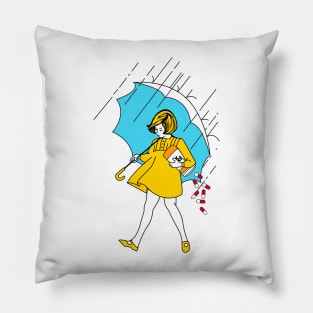 Take Your Medicine, salt girl Pillow