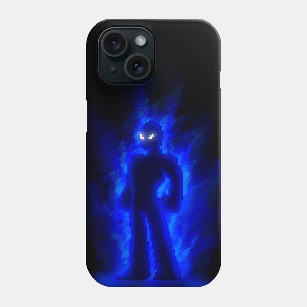 blue flame Phone Case by JonahWorks