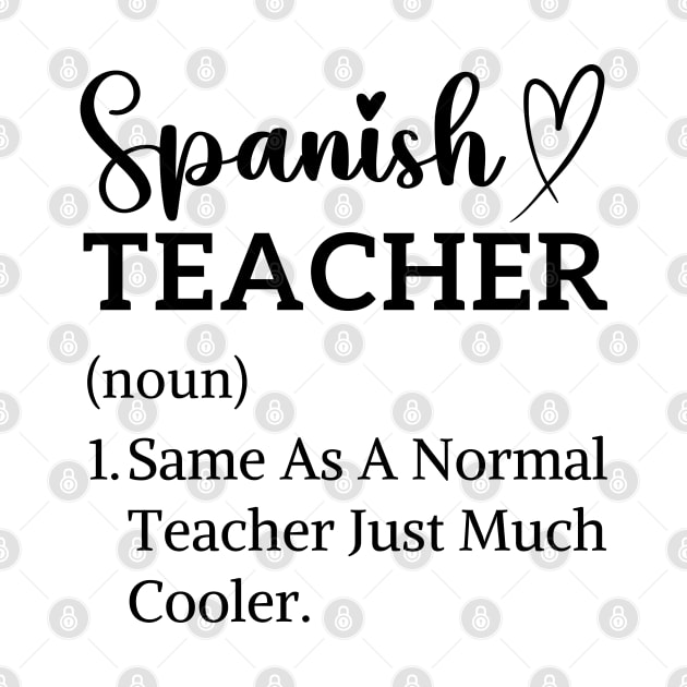 cute thank you for assistant spanish teacher appreciation by Printopedy