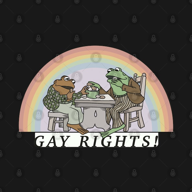 Frog and Toad say GAY RIGHTS <3 by c-arlyb