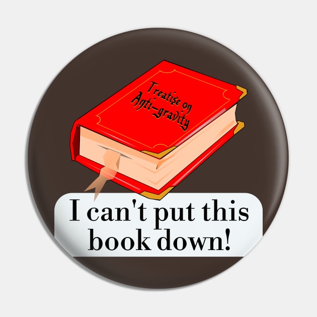 Light Reading Pin by StillInBeta