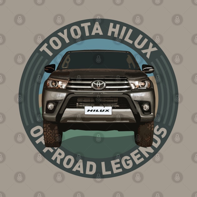 4x4 Offroad Legends: Toyota Hilux by OFFROAD-DESIGNS